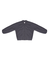 Capital Cropped Bomber - Charcoal