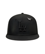 Los Angeles Dodgers X Paper Planes Blackout 9FIFTY Snapback Hat