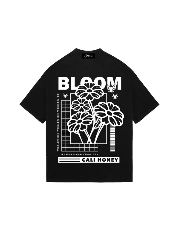 Bloom T-Shirt - Black/White