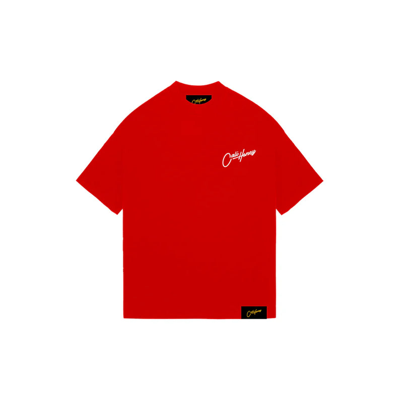 Cali Honey Logo T-Shirt - Red