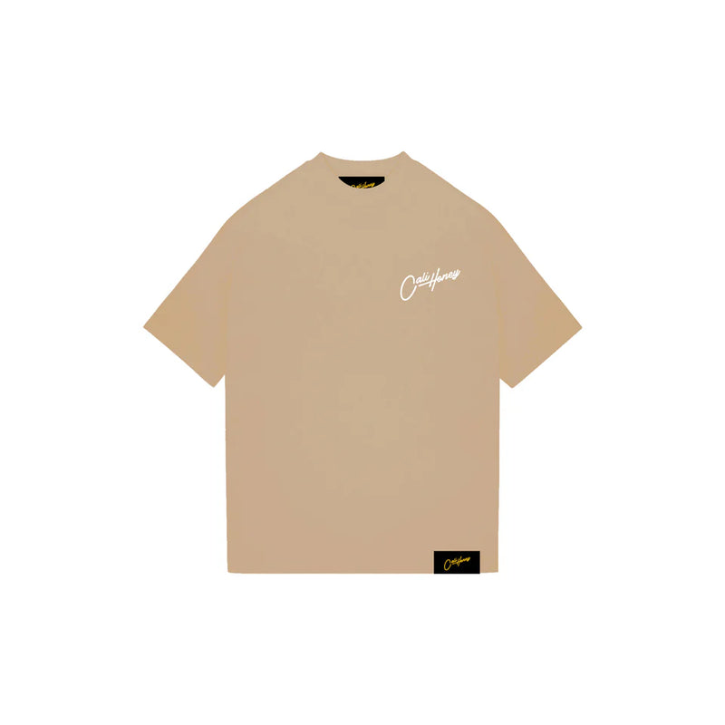 Cali Honey Logo T-Shirt - Beige