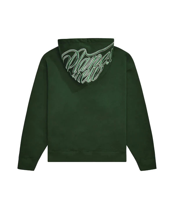 Planes Cursive Zip Hoodie