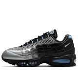 Nike x Palace Air Max 95 Big Bubble 'Metallic Silver Aluminum Black'