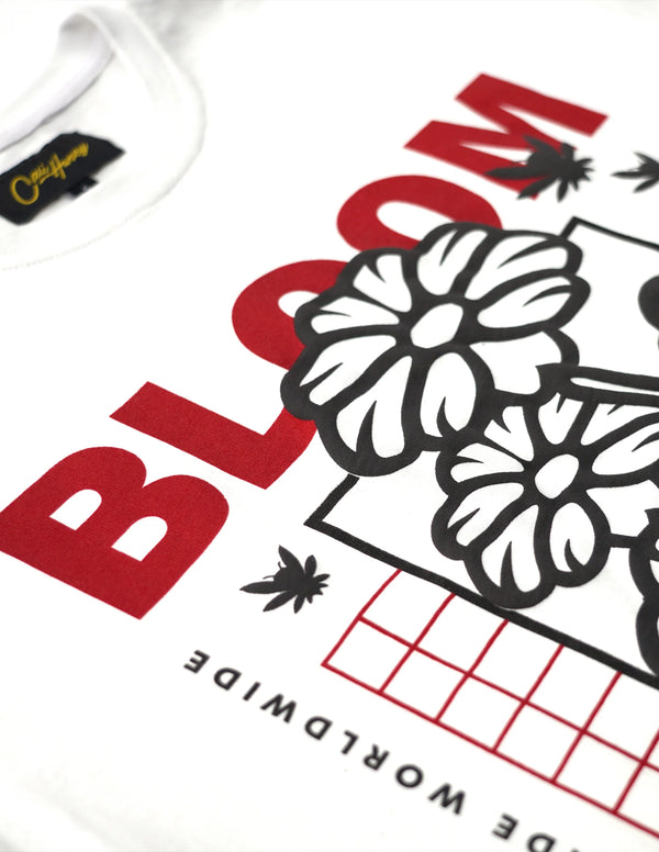 Cali Honey Bloom T-Shirt - White