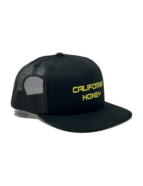 Heart Logo Trucker Hat 2 - Black