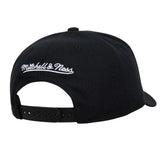 New York Knicks Mitchell & Ness Basic Pro Crown Snapback Hat - Black