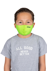 Kids' Nano-Poly Face Mask - Volt