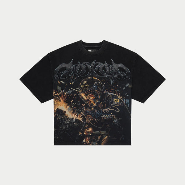 Godspeed Steel-Sharpens-Steel Black Wash