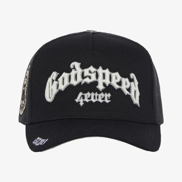 Godspeed Forever Trucker Hat Black