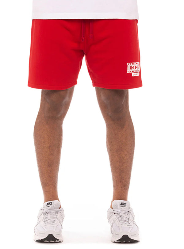 College Sweatshorts Haute Red