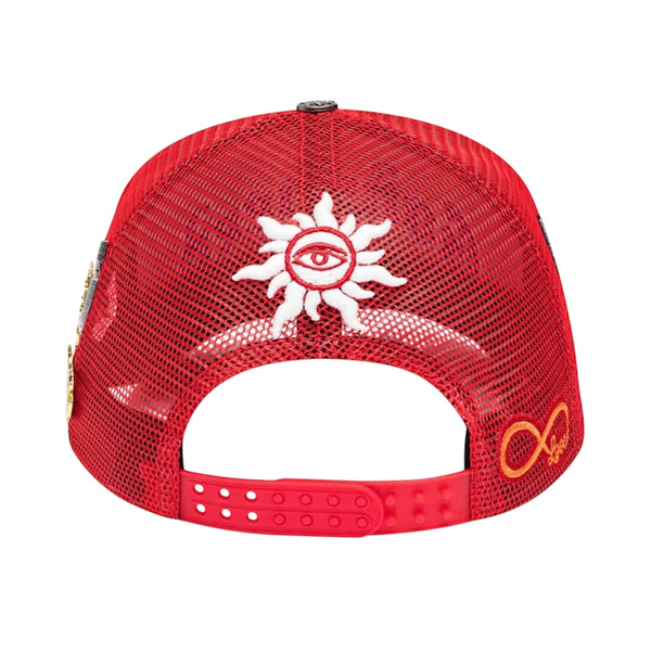 Godspeed Forever Trucker Hat Red/White/Blue