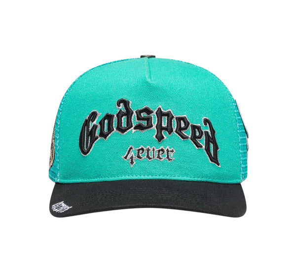 GS Forever Trucker Hat (Turquoise/Black)