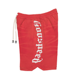 GS Courtside Shorts (Red Tie-Dye)