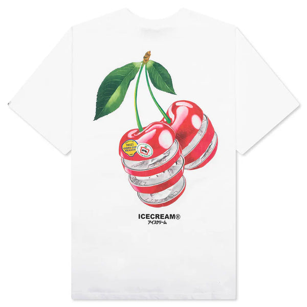 Quarters SS Tee White
