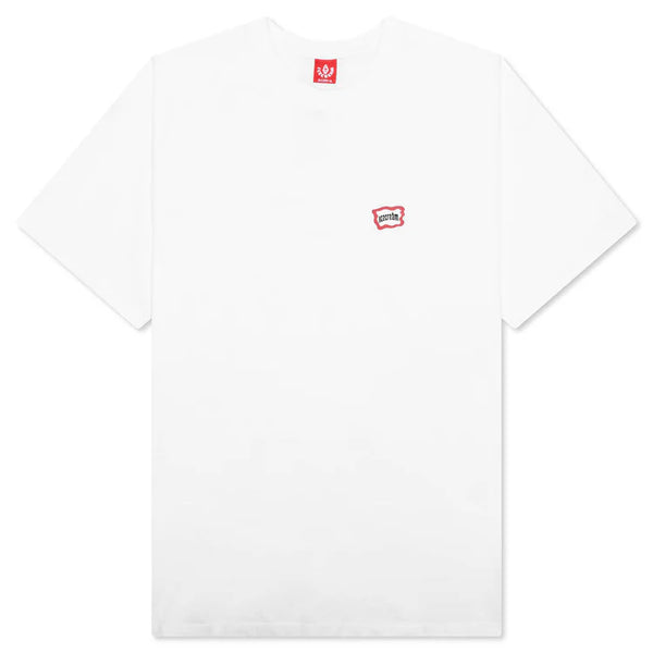 Quarters SS Tee White