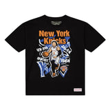 Jalen Brunson New York Knicks Mitchell & Ness Chalked Up T-Shirt - Black