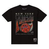 New York Knicks Mitchell & Ness Ball Out T-Shirt - Black