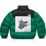 Supreme/The North Face "Nuptse Jacket" - Green