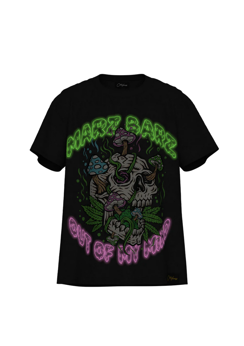 Marz Bars Out of Mind T-Shirt - Black