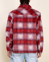 Mohair Chore Coat- Red