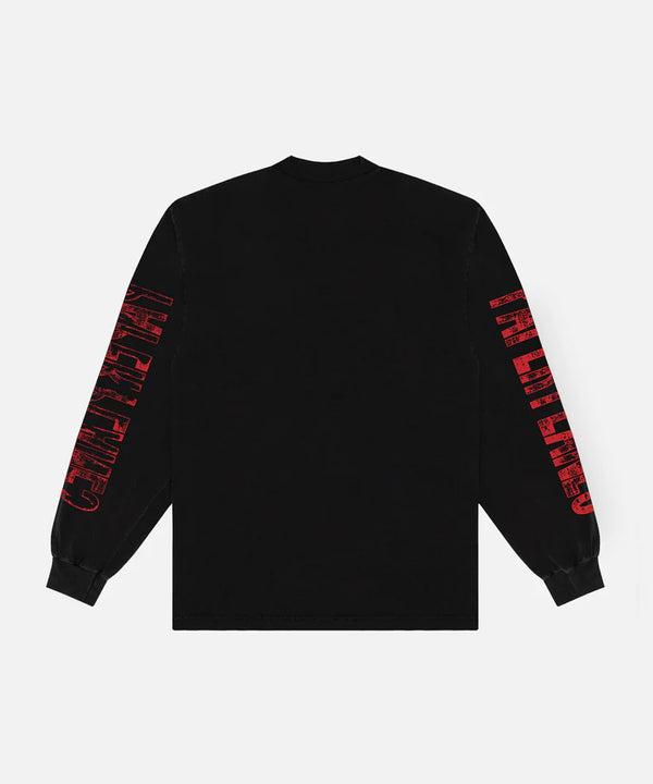 Dreamer To Believer Long Sleeve Tee - Black