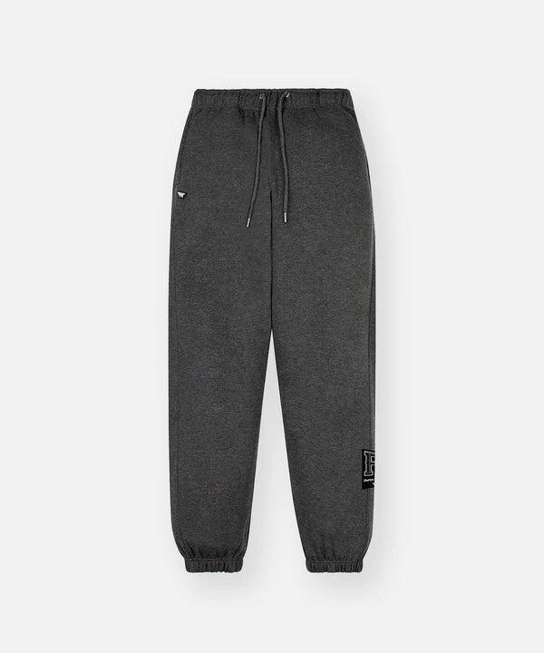 Relaxed Fit 3D Sweatpant - Heather Charcoal