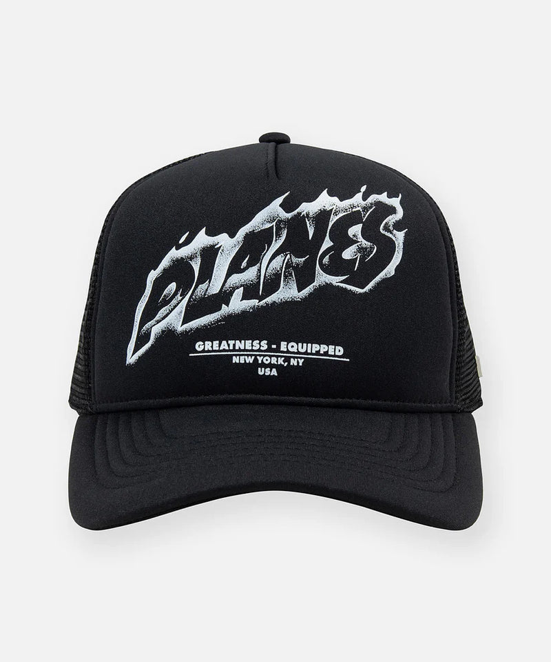 Greatness Equipped Trucker Hat - Black