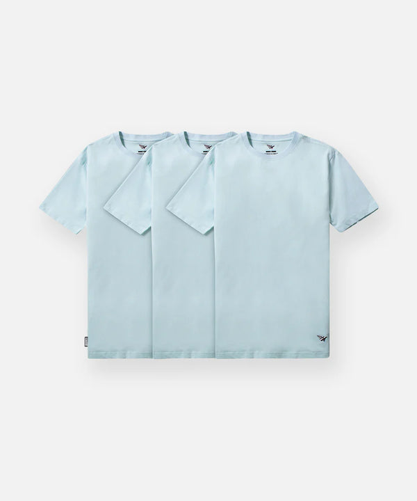 Essential T-Shirt - 3-Pack(Powder Blue)
