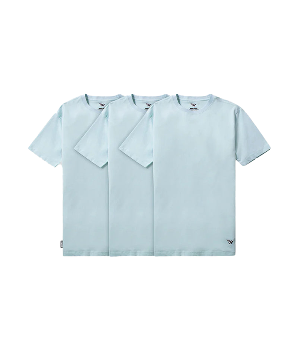 Essential T-Shirt - 3-Pack(Powder Blue)