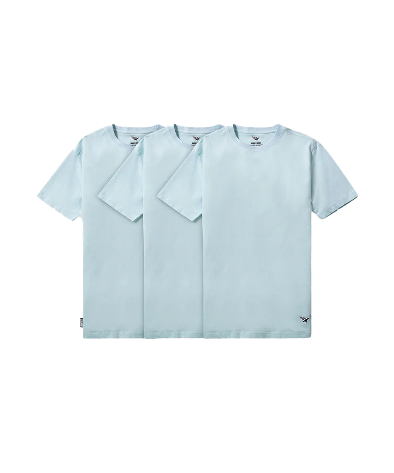 Essential T-Shirt - 3-Pack(Powder Blue)