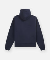 First Class Relaxed Fleece Zip Up - Navy