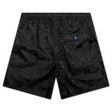 Running Check Shorts - Black