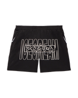 Katakana Shorts (3M Reflect) - Black