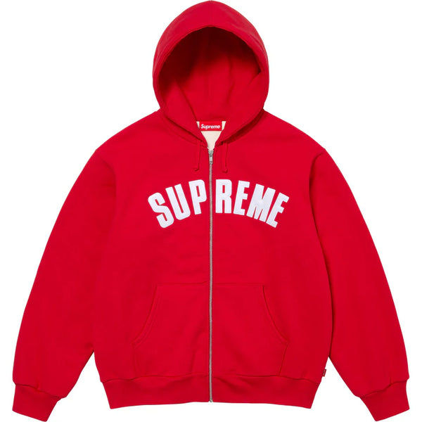 Supreme Arc Thermal Lined Zip Up Hooded Sweatshirt