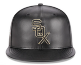Chicago White Sox Leather Fitted