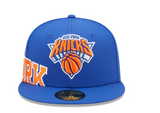 New York Knicks Side Split 5950 Fitted Hat