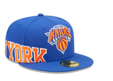 New York Knicks Side Split 5950 Fitted Hat