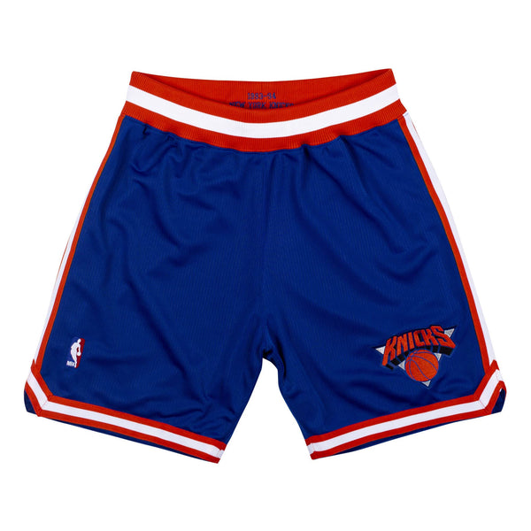 New York Knicks Authentic Shorts 1993-94  - Blue