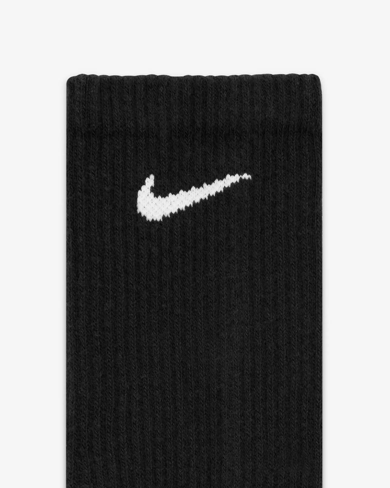 Nike Everyday Plus Cushioned Training Crew Sock (6-pack) - Black