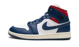 Jordan 1 Mid WMNS "French Blue Gym Red"