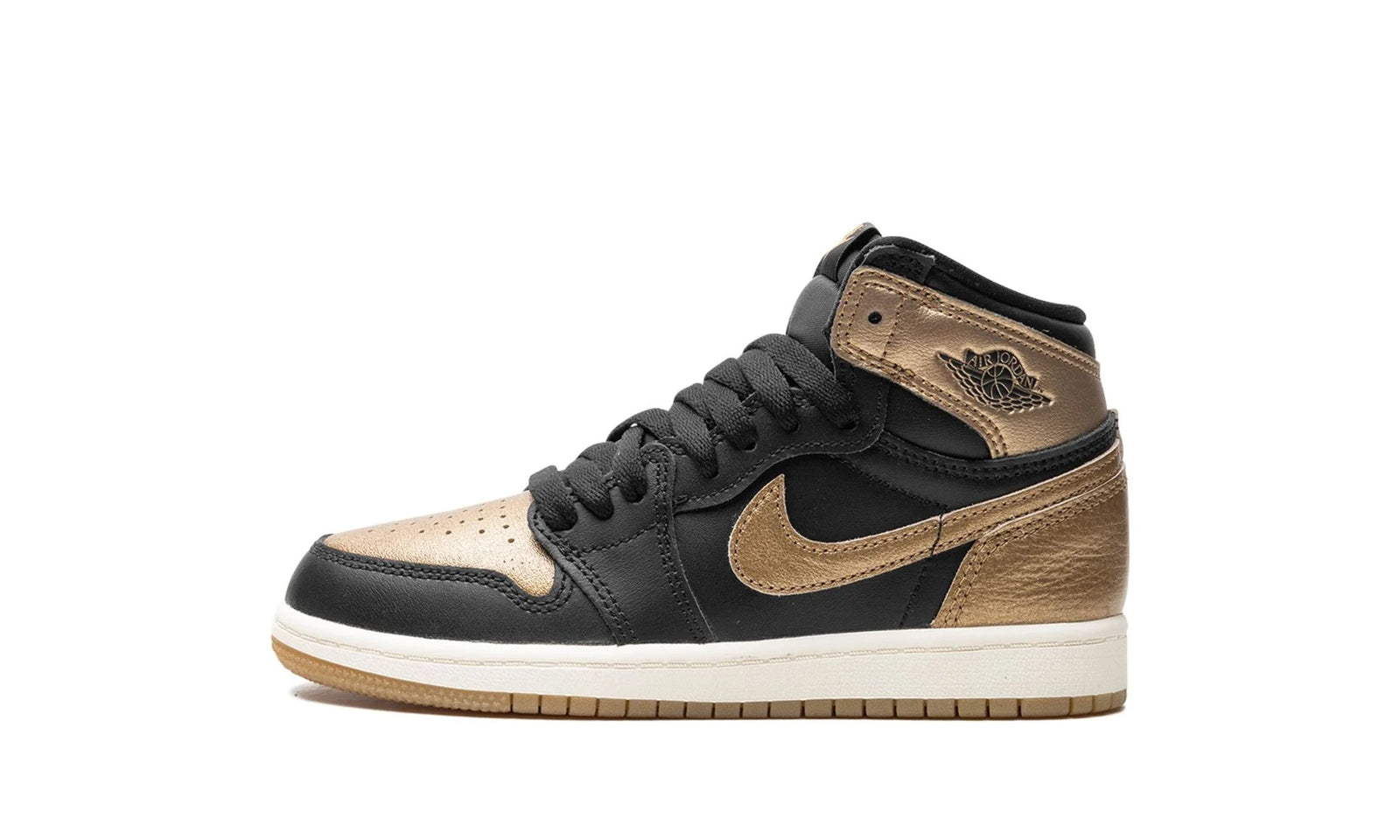 Air Jordan 1 TD Black Metallic Gold Sneaker Bar