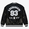 New Jersey Nets Mitchell & Ness x BAPE Black Full-Snap Satin Jacket