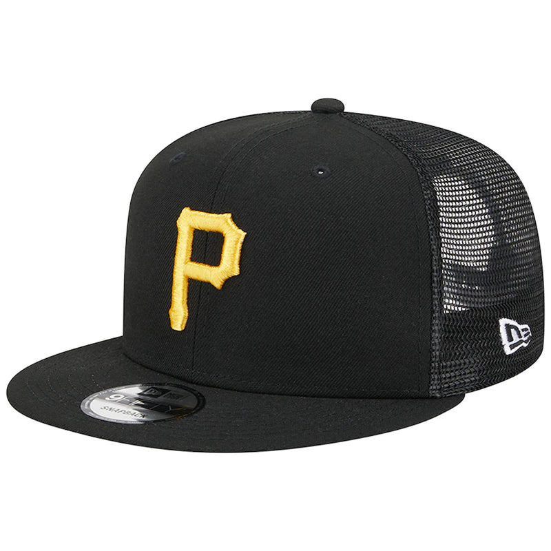 Pittsburgh Pirates 9FIFTY Trucker Hat - Black/Yellow