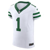 Men's New York Jets Ahmad Sauce Gardner Nike White Alternate Vapor F.U.S.E. Elite Jersey