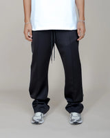 Perfect Piping Track Pants - Black