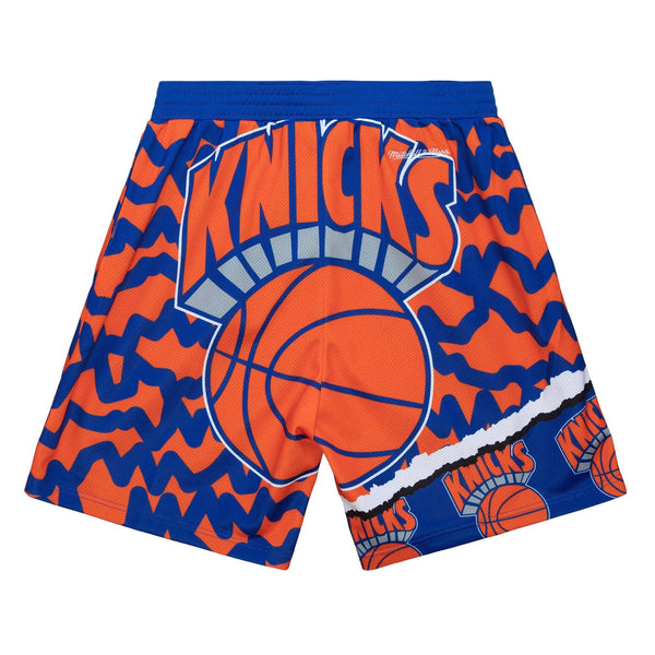 New York Knicks Jumbotron 2.0 Sublimated Shorts - Blue