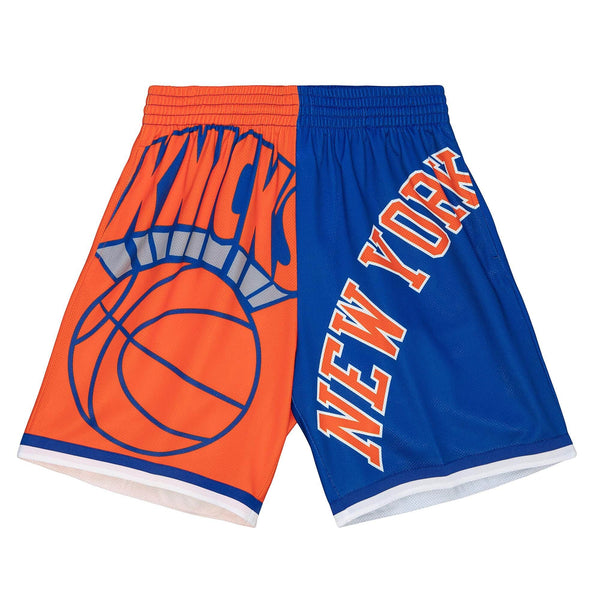 New York Knicks Big Face Fashion 5.0 Shorts - Blue