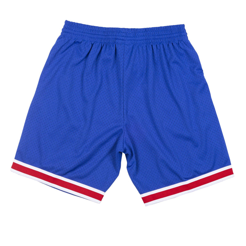 New Jersey Nets Road Swingman 1993-94 Shorts - Blue