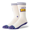 Los Angeles Lakers Stance Unisex Victory Crew Socks - White/Purple
