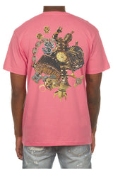 BB BB & Co SS Tee - Peach Blossom